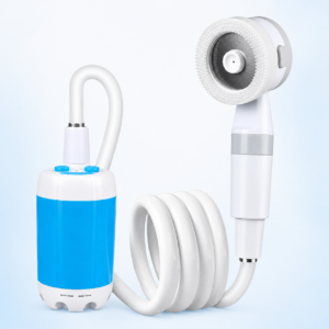 Ducha Portátil Recargable – Bomba Eléctrica para Camping, Playa y Racionamiento de Agua